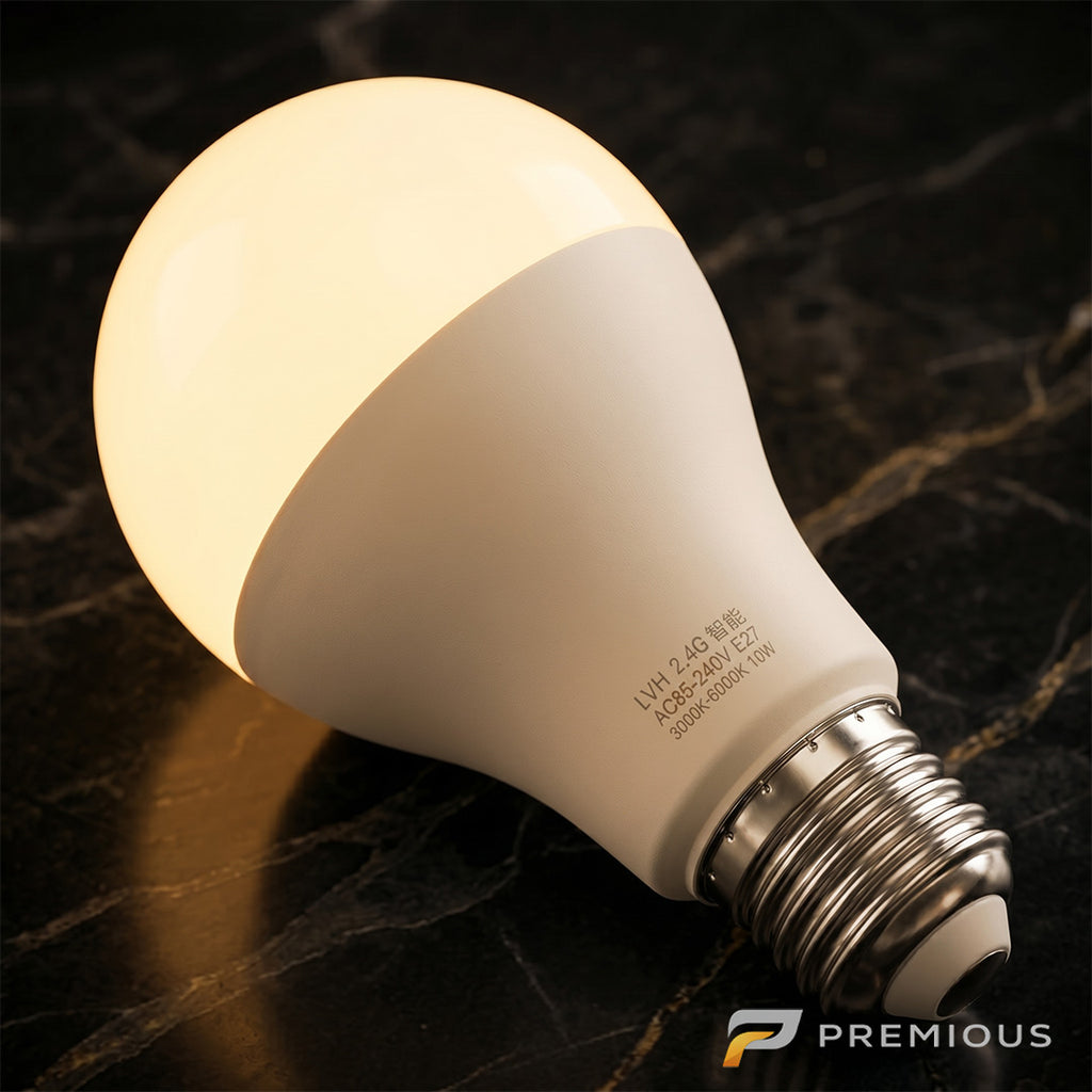The Orb | Smart LED Bulb Pack With Remote - Dimmable & Adjustable