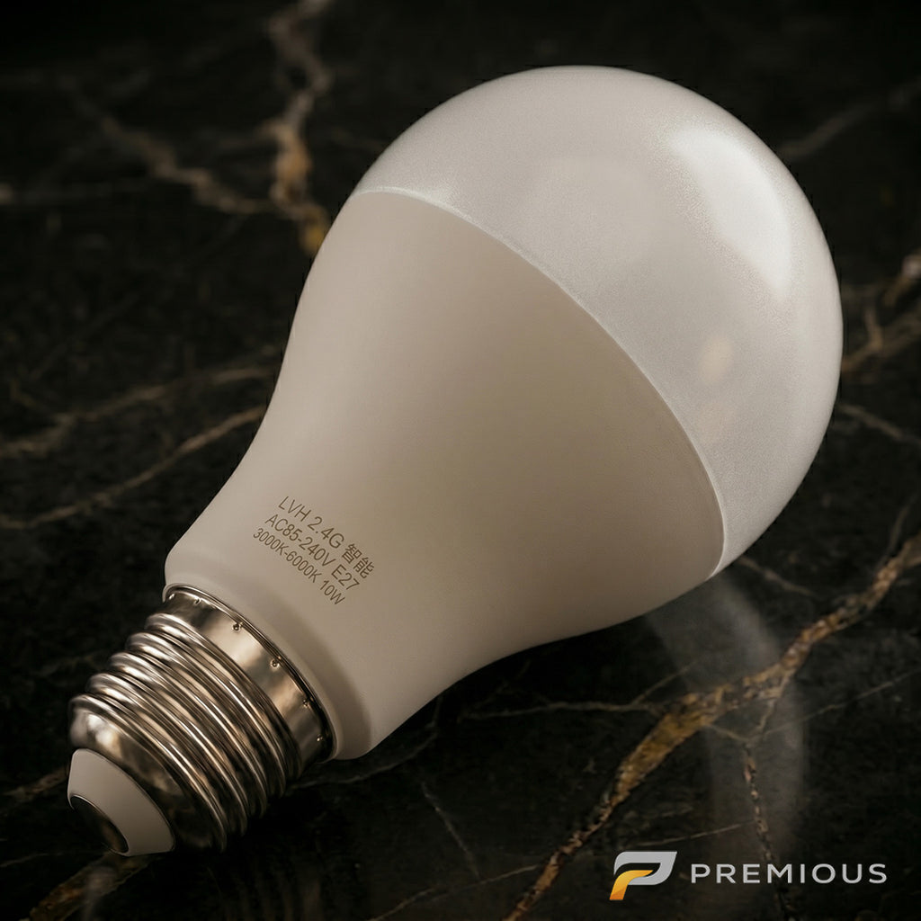 The Orb | Smart LED Bulb Pack With Remote - Dimmable & Adjustable