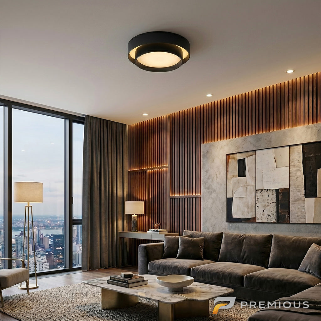 The Eclipse | LED Flush Mount Ceiling Light