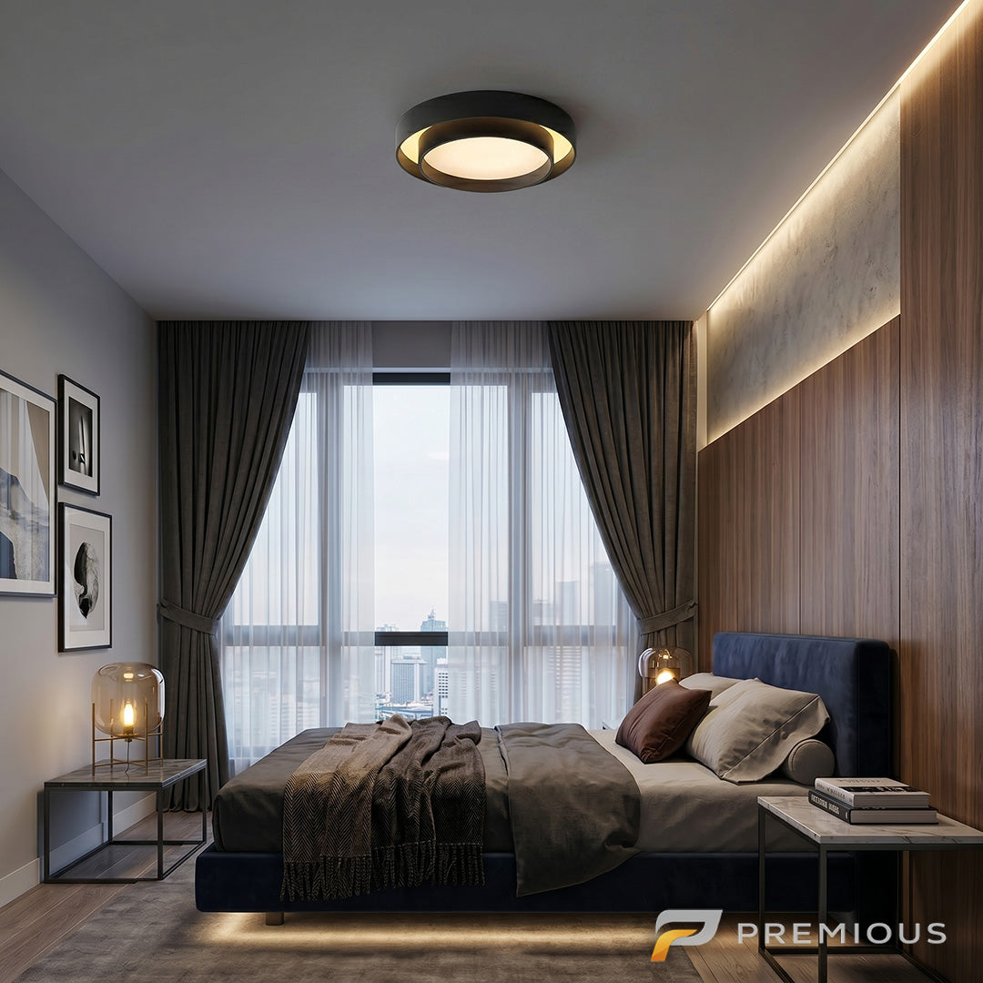 The Eclipse | LED Flush Mount Ceiling Light