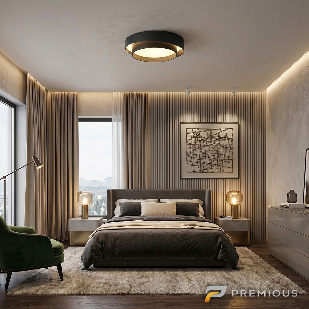 The Eclipse | LED Flush Mount Ceiling Light