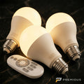 The Orb | Smart LED Bulb Pack With Remote - Dimmable & Adjustable