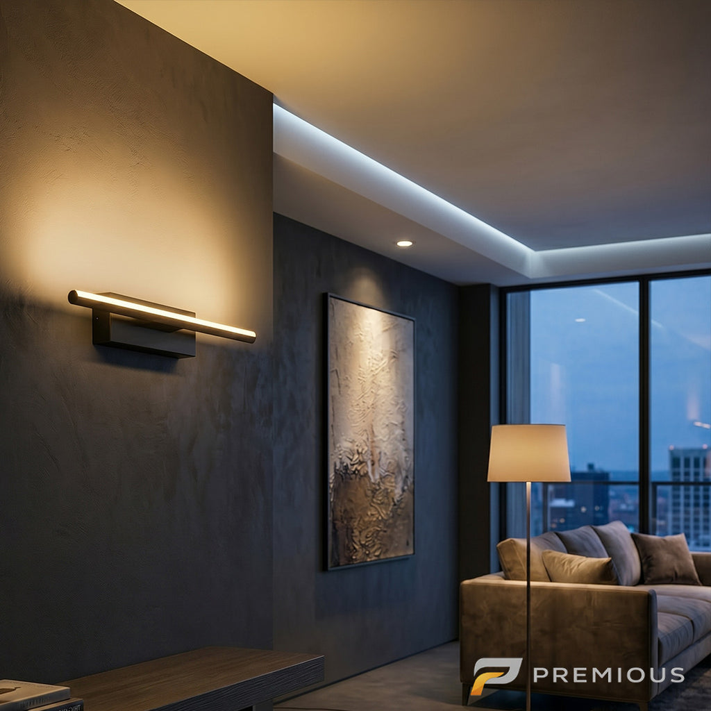 The Axis | Rotating LED Wall Sconce