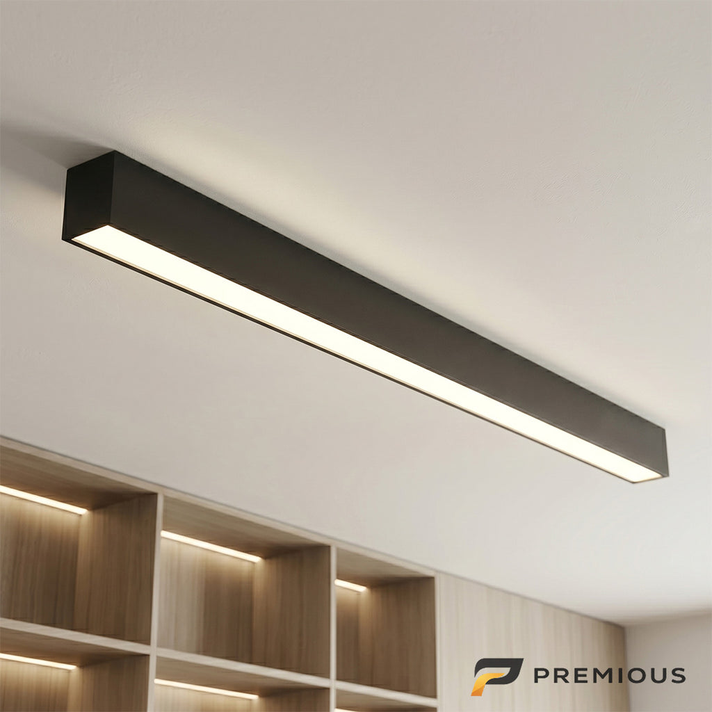 The Beam | LED Flush Mount Linear Bar Ceiling Light