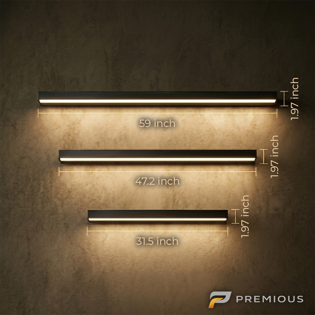 The Beam | LED Flush Mount Linear Bar Ceiling Light