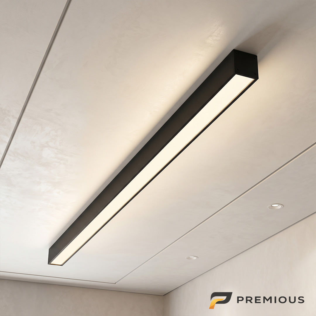 The Beam | LED Flush Mount Linear Bar Ceiling Light