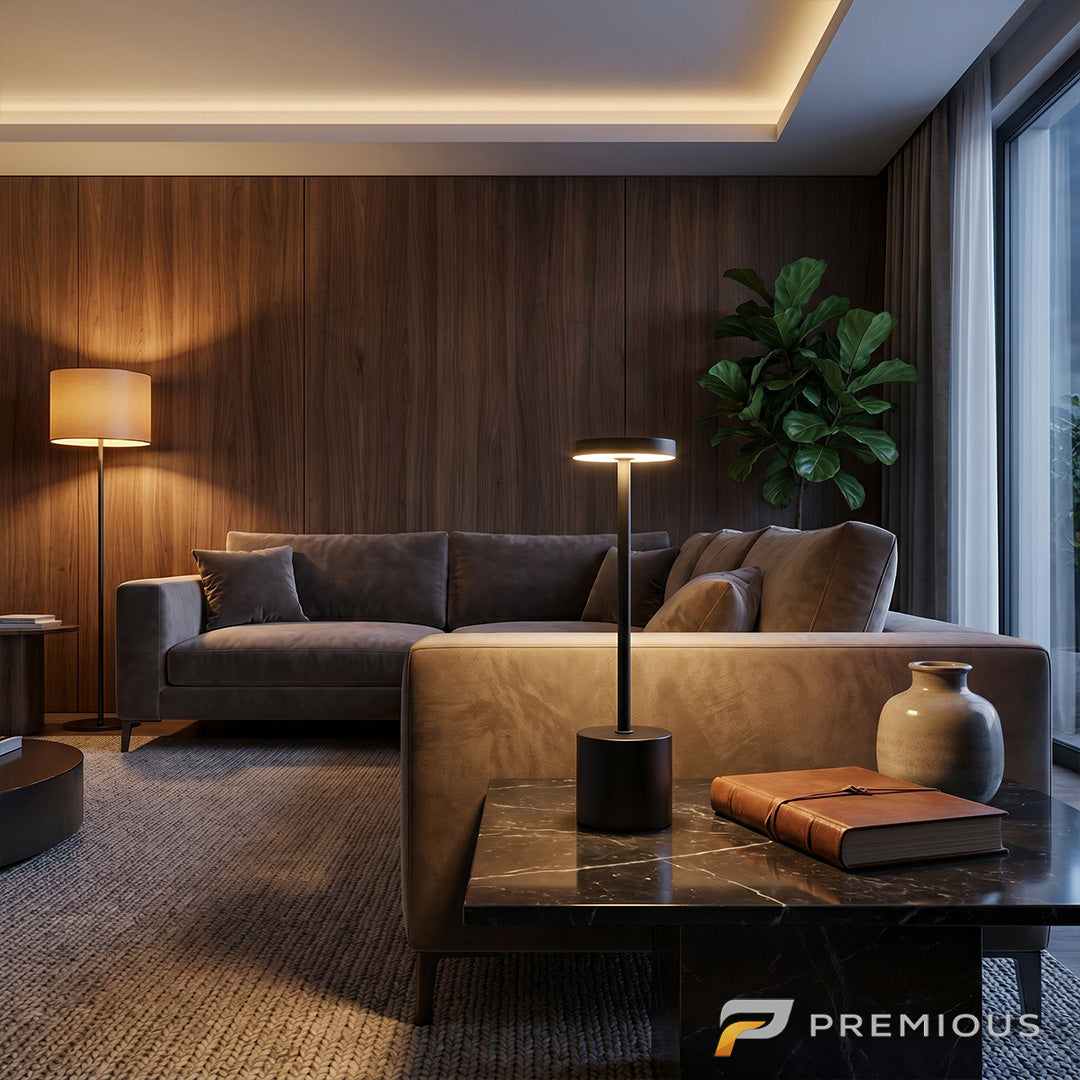 The Bollard | Cordless LED Table Lamp