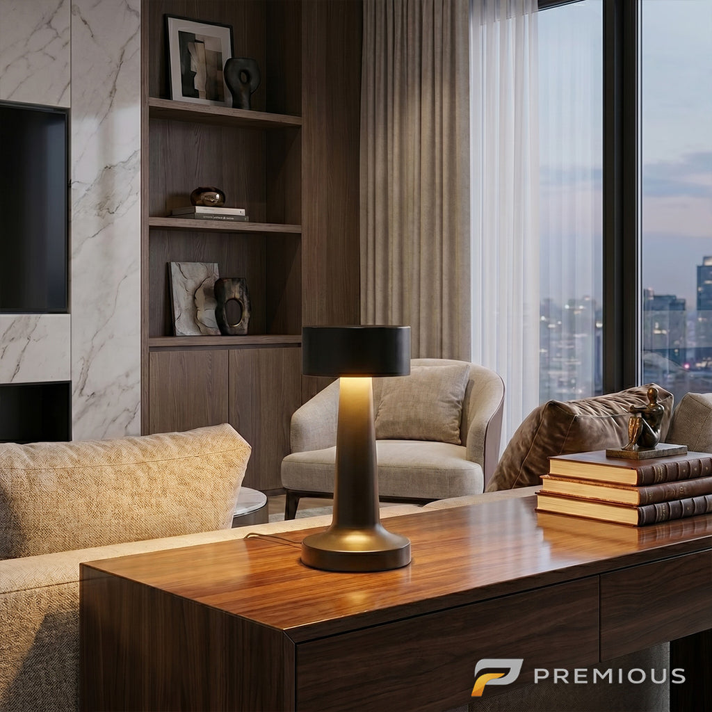 The Capstan | Cordless LED Table Lamp