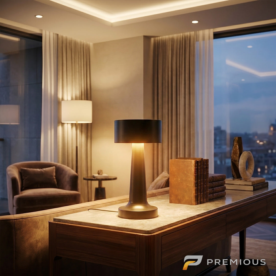The Capstan | Cordless LED Table Lamp