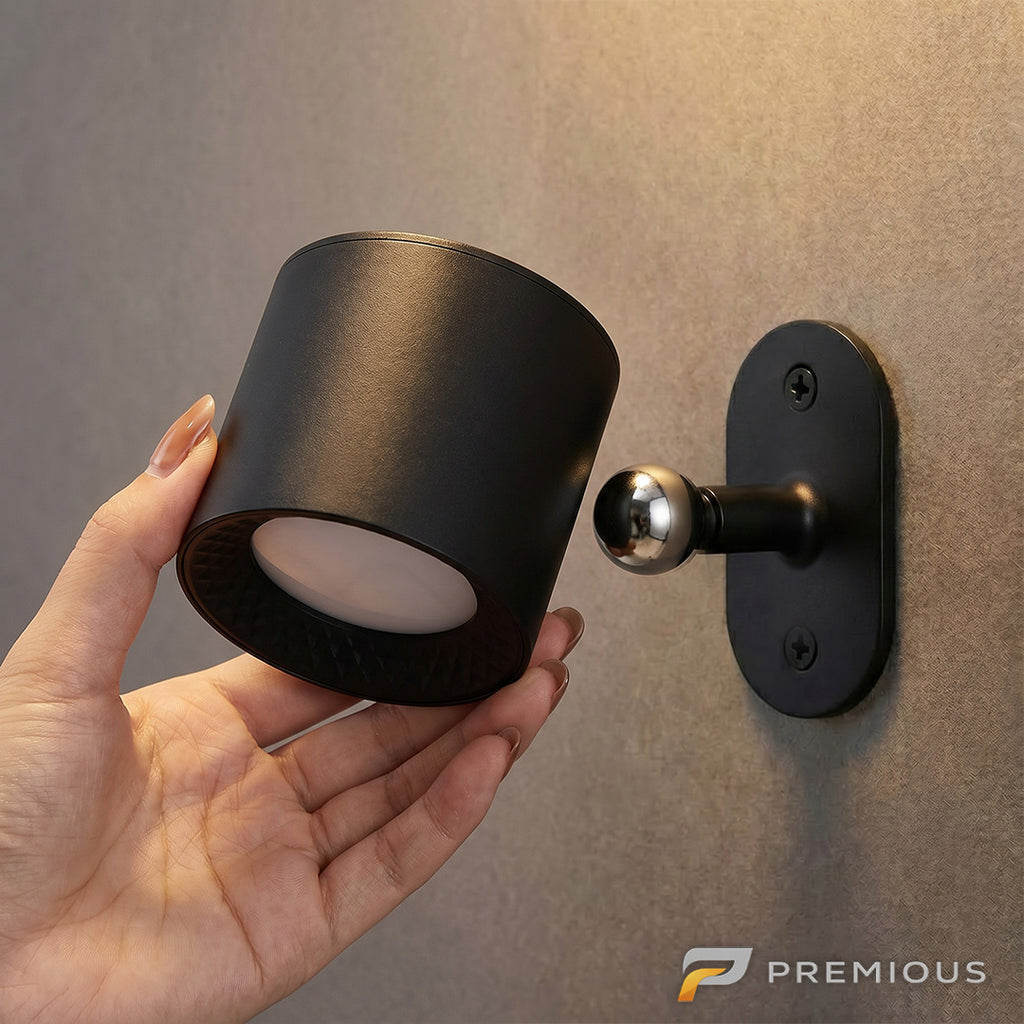 The Cask | Cordless LED Wall Spotlight
