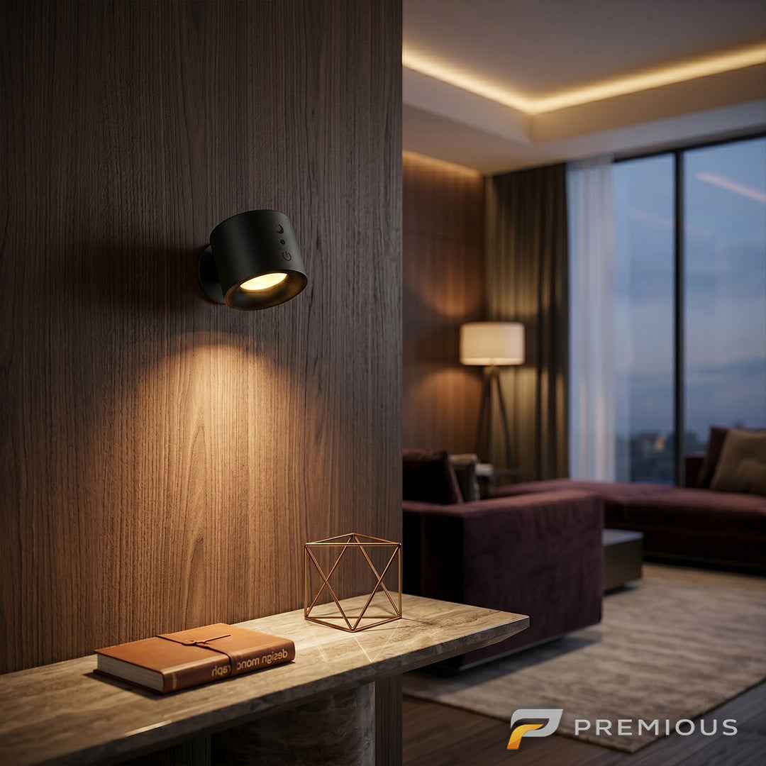 The Cask | Cordless LED Wall Spotlight