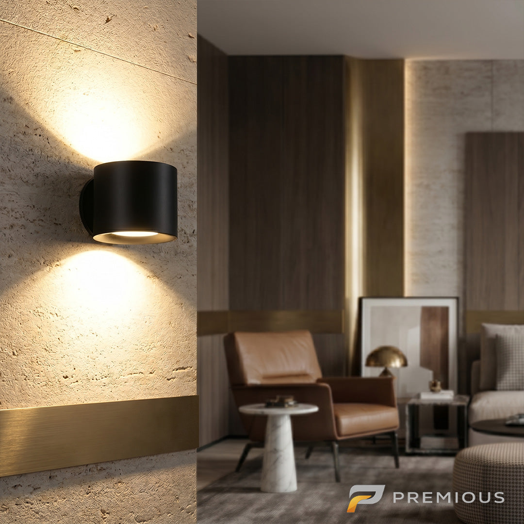 The Cask | Cordless LED Wall Spotlight