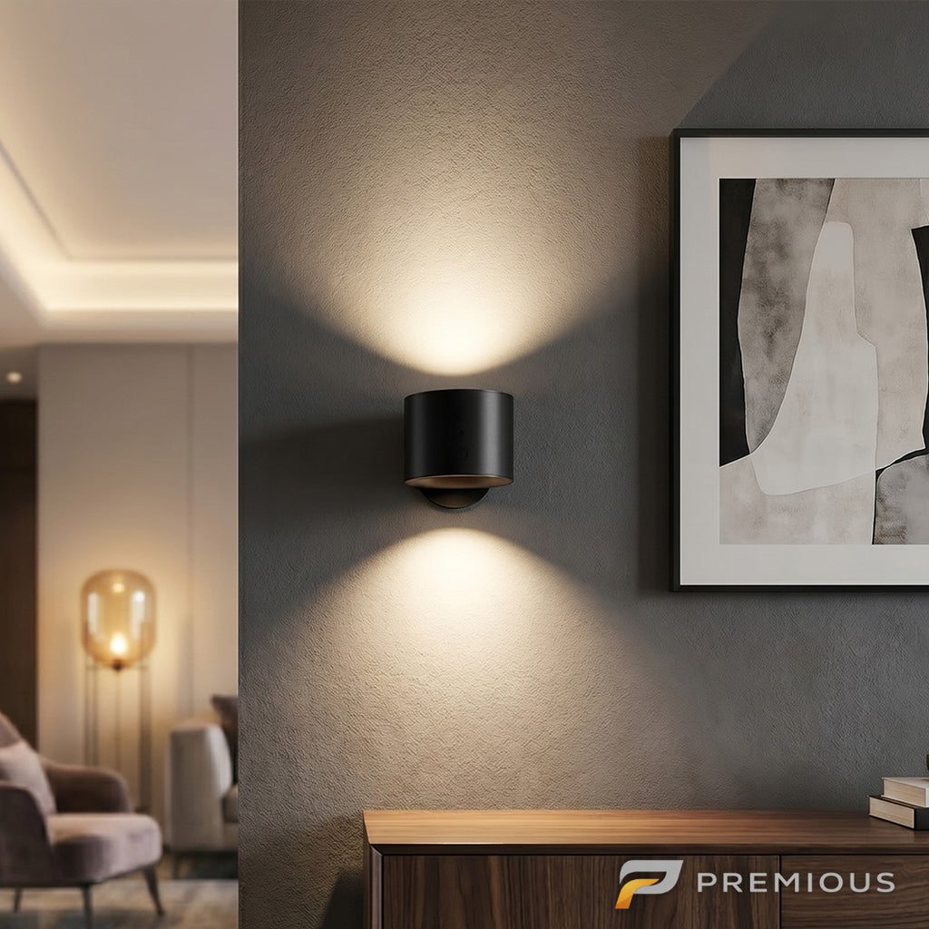 The Cask | Cordless LED Wall Spotlight