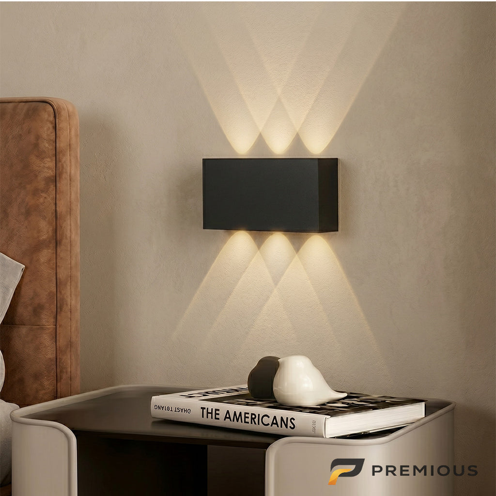 The Domino | LED Wireless Wall Sconce