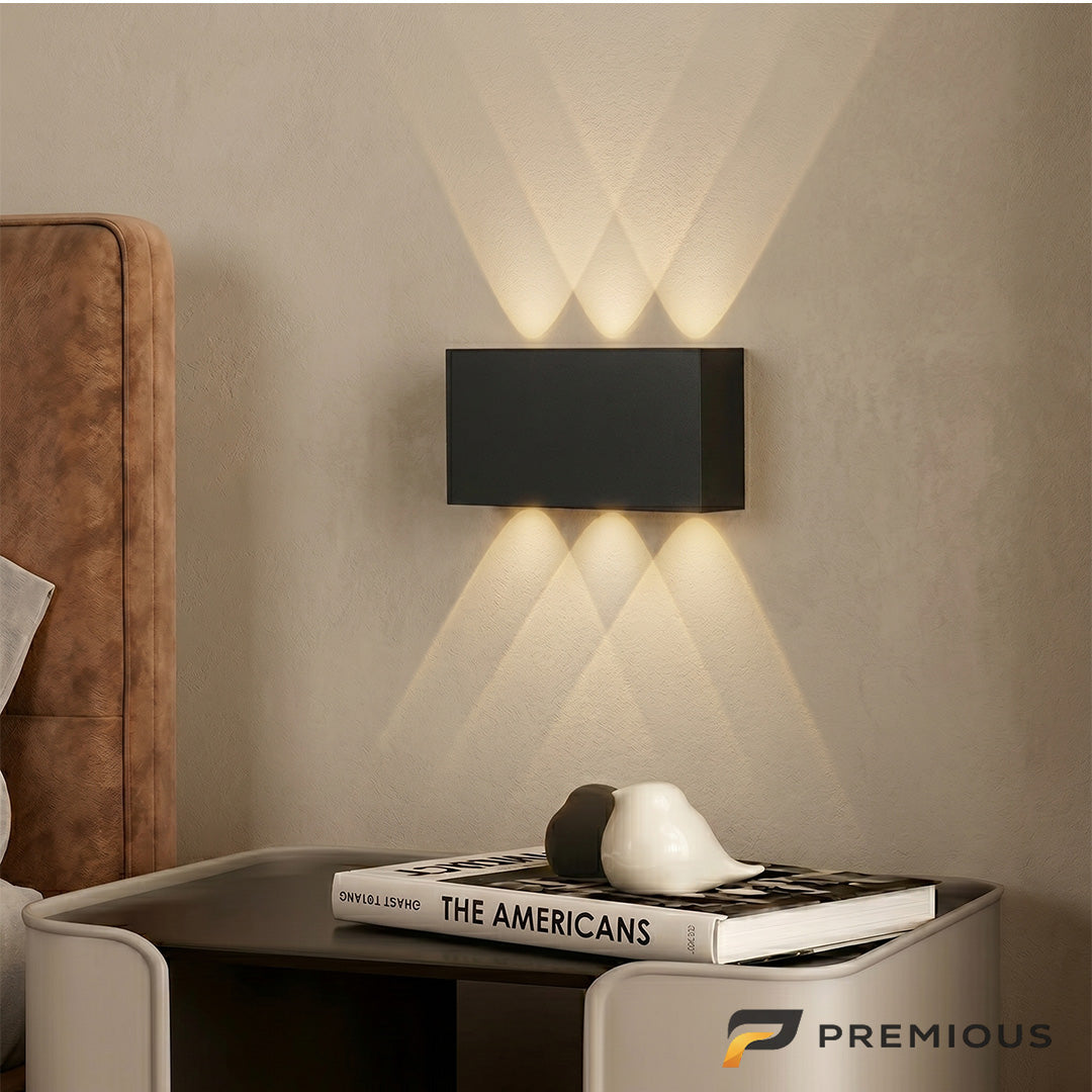 The Domino | LED Wireless Wall Sconce