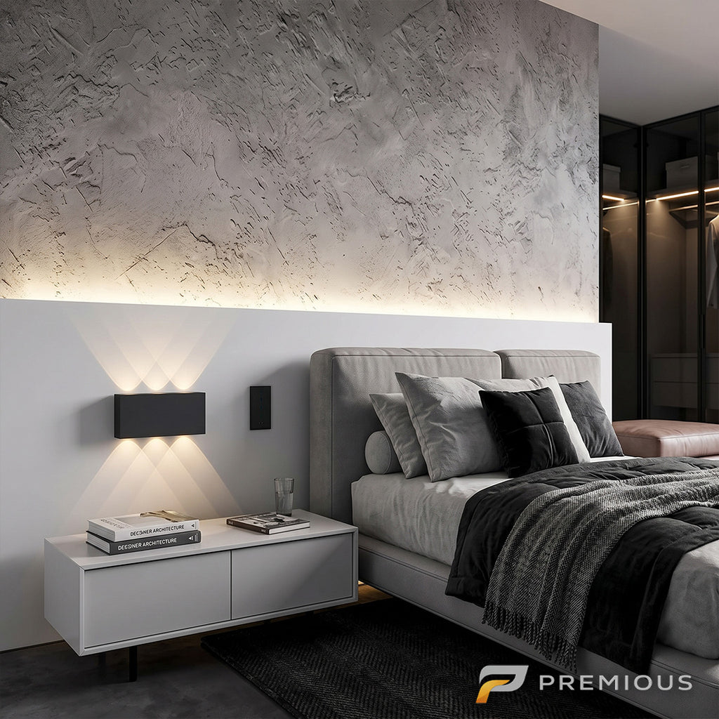 The Domino | LED Wireless Wall Sconce