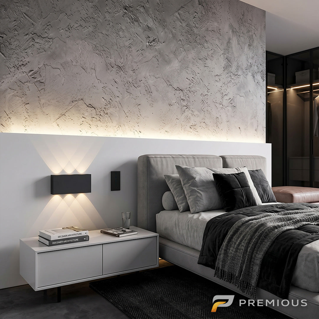 The Domino | LED Wireless Wall Sconce