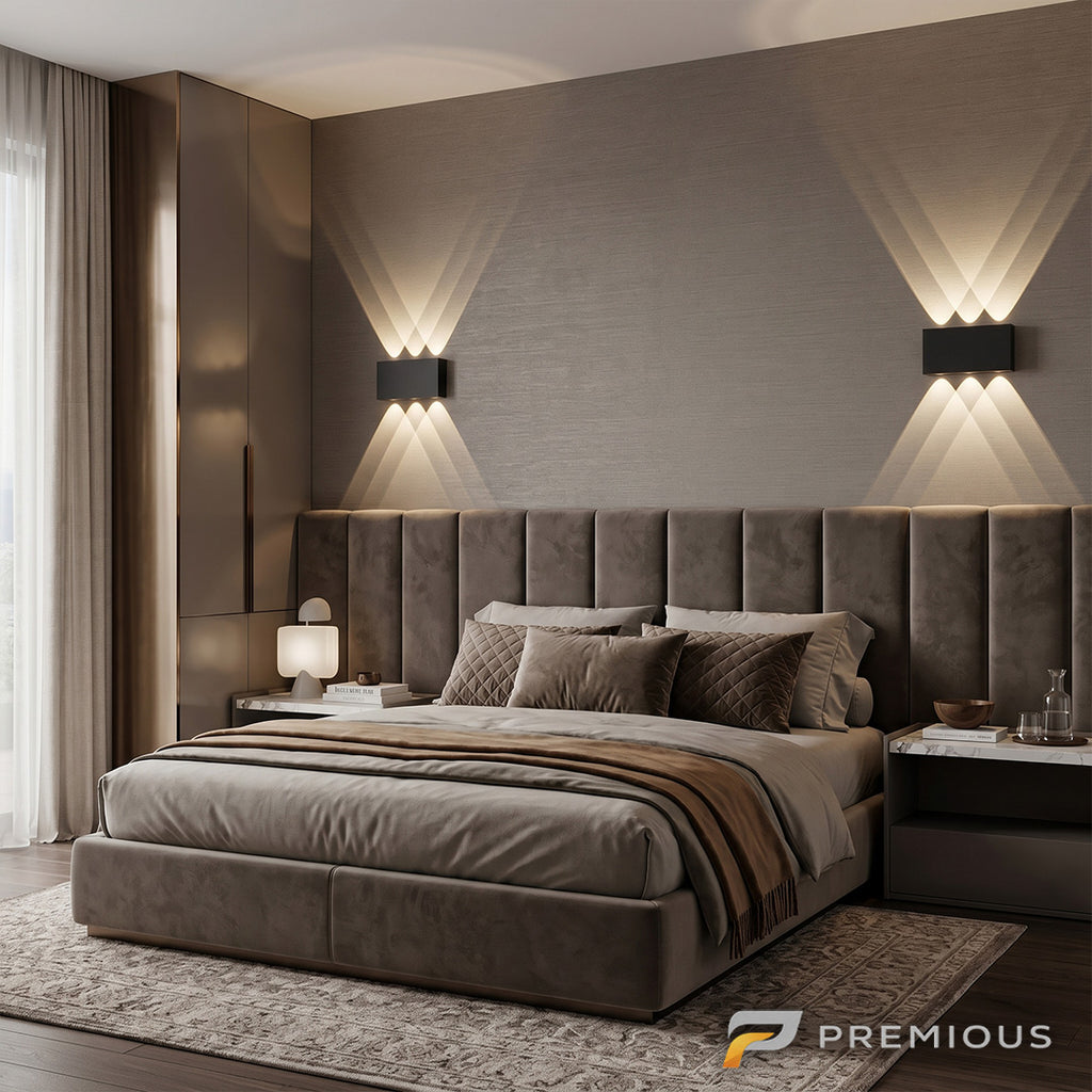 The Domino | LED Wireless Wall Sconce