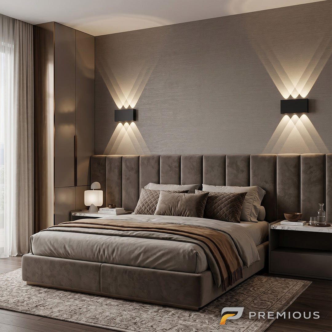 The Domino | LED Wireless Wall Sconce