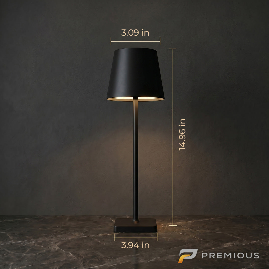 The Doric | Touch Dimmable Cordless LED Table Lamp