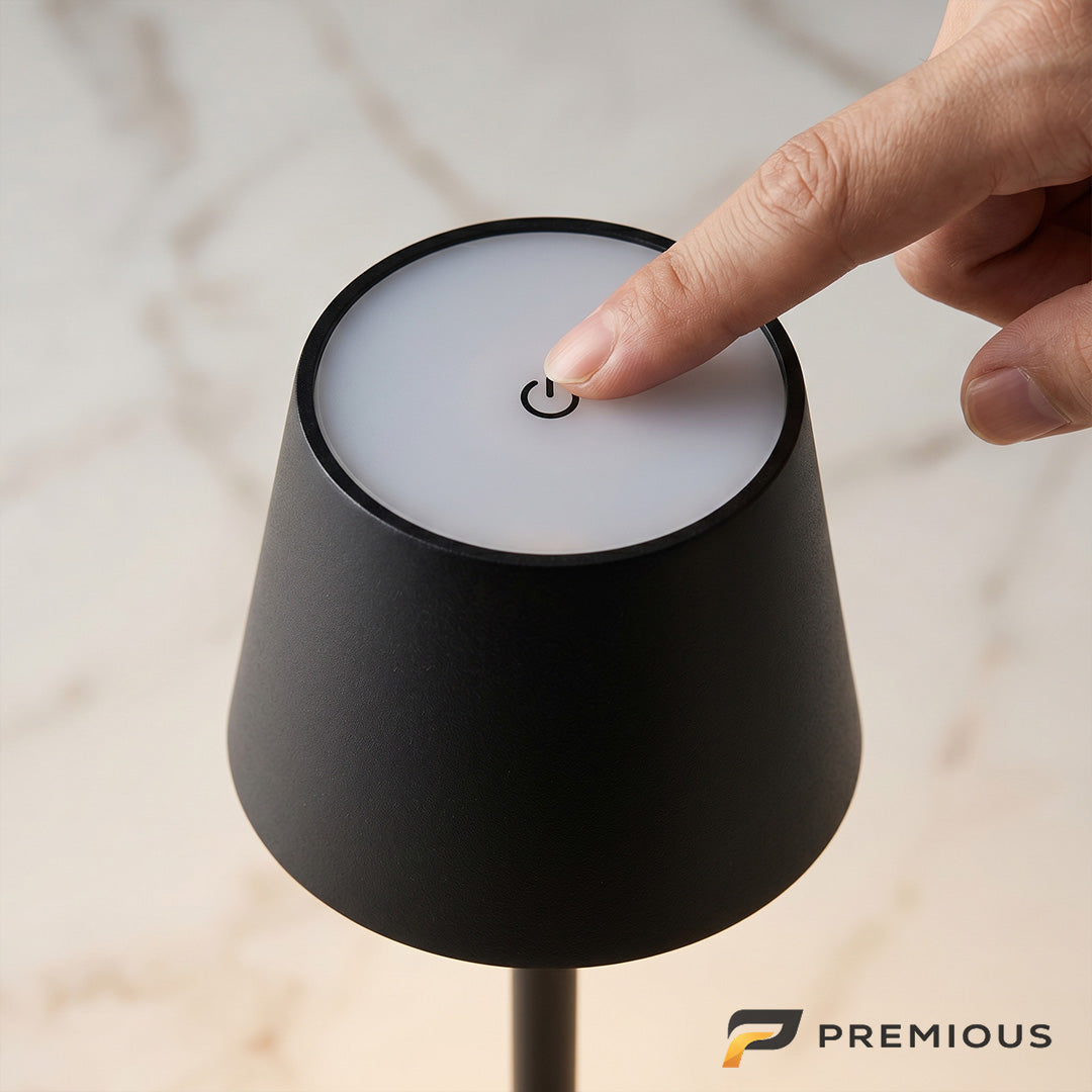The Doric | Touch Dimmable Cordless LED Table Lamp