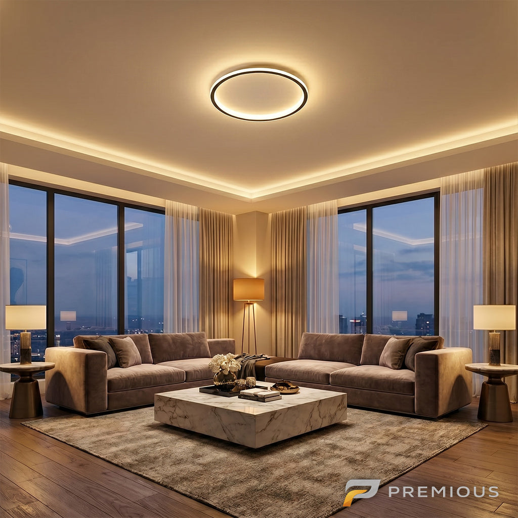 The Halo | Dimmable LED Ring Ceiling Light
