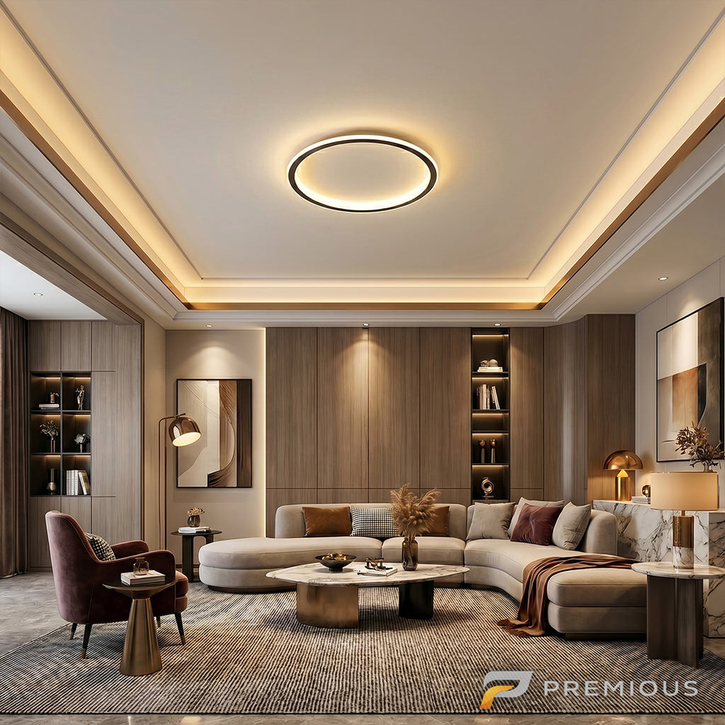 The Halo | Dimmable LED Ring Ceiling Light