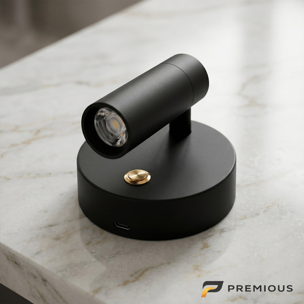 The Lucent | Cordless Wall Spotlight