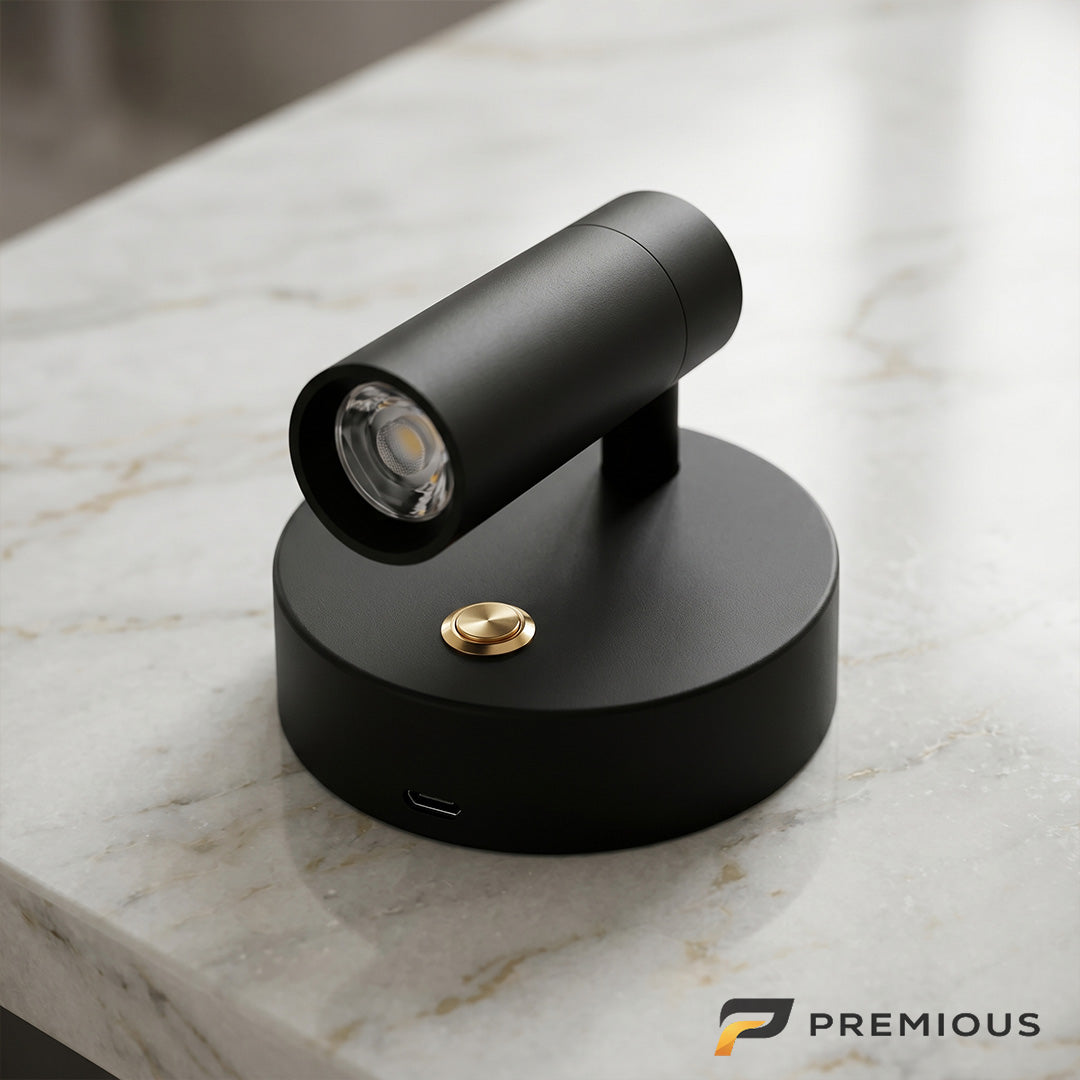 The Lucent | Cordless Wall Spotlight