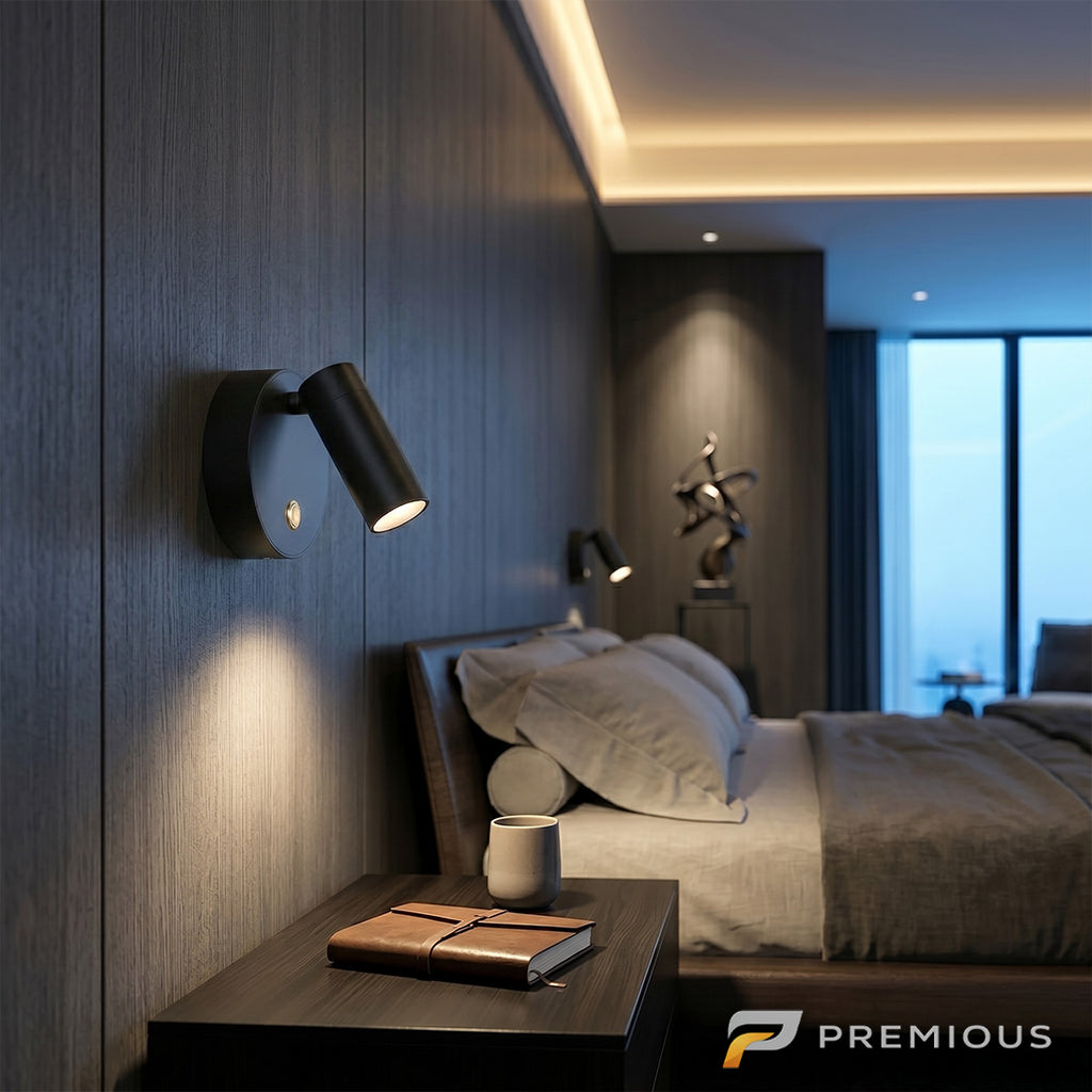 The Lucent | Cordless Wall Spotlight