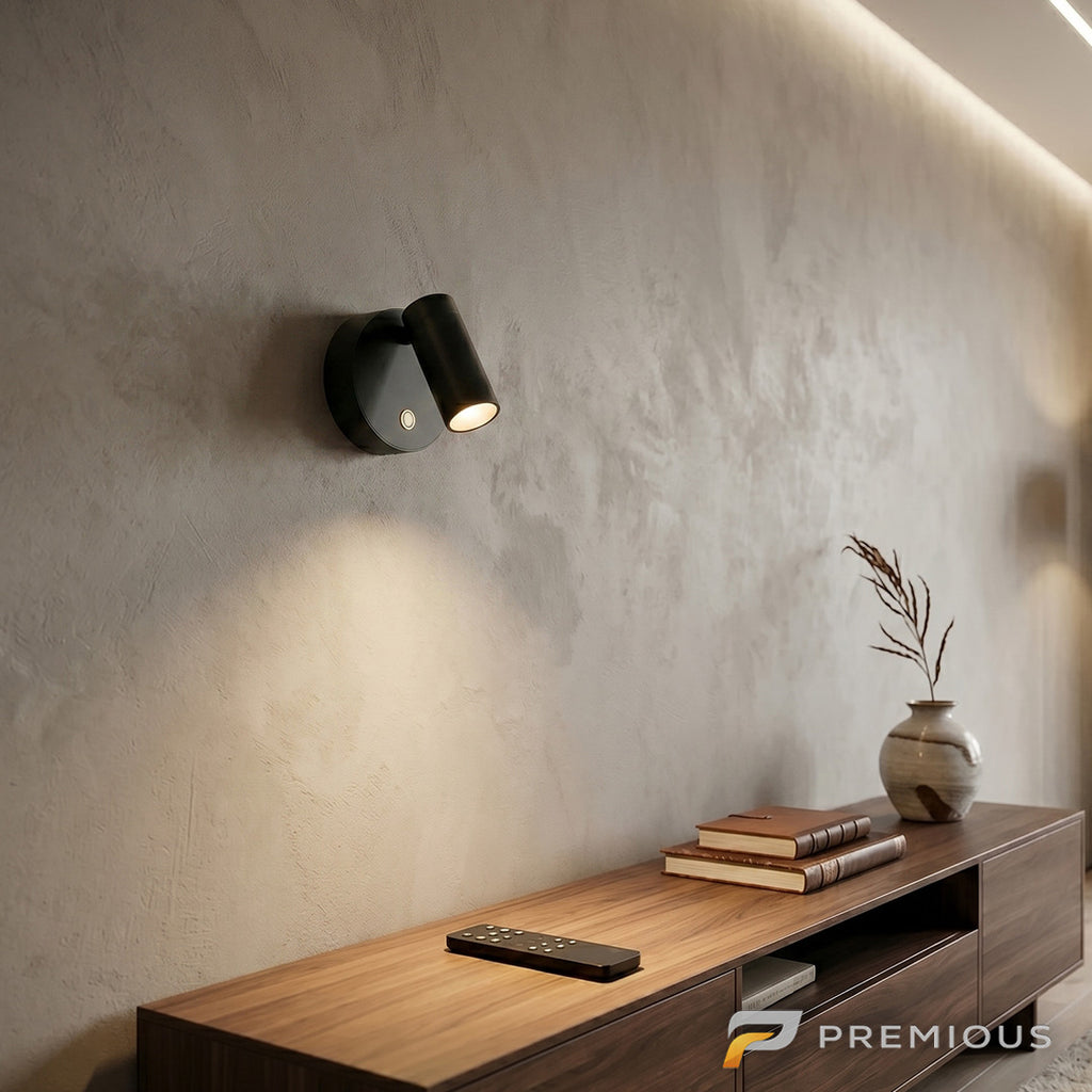 The Lucent | Cordless Wall Spotlight