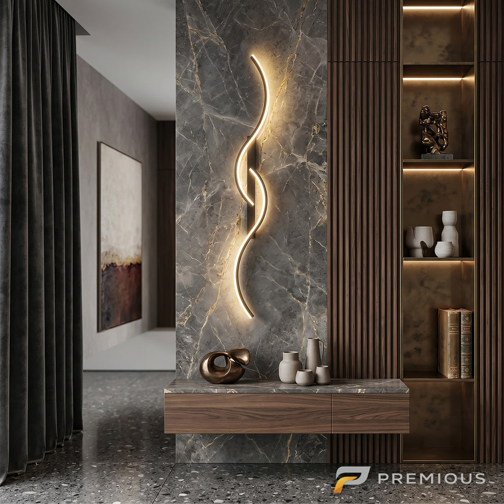 The Ripple | LED Wireless Wall Sconce