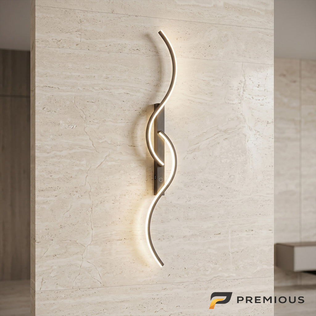 The Ripple | LED Wireless Wall Sconce