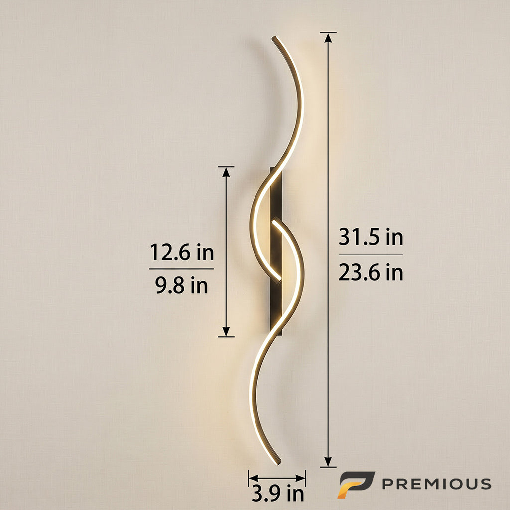 The Ripple | LED Wireless Wall Sconce