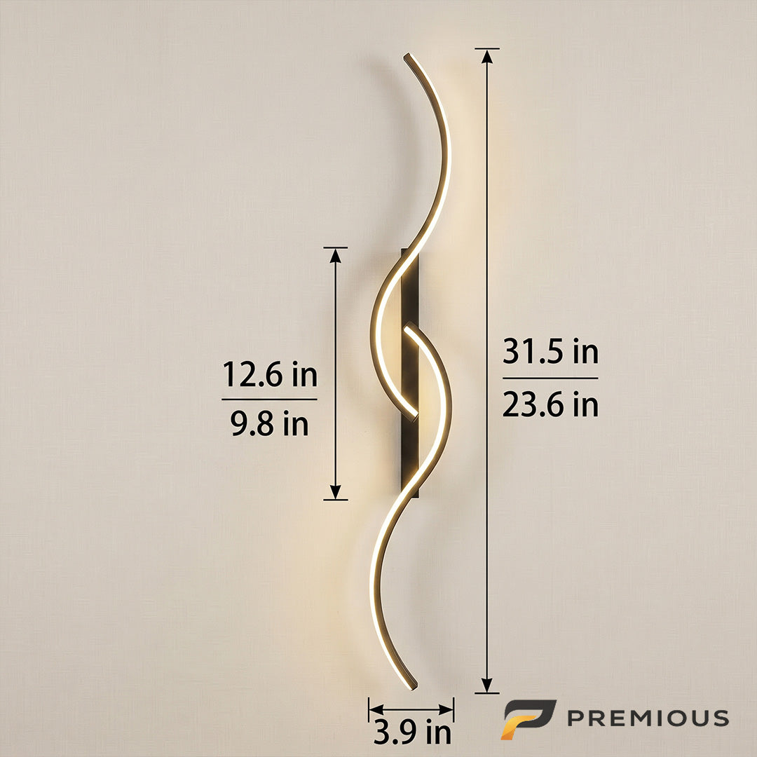 The Ripple | LED Wireless Wall Sconce