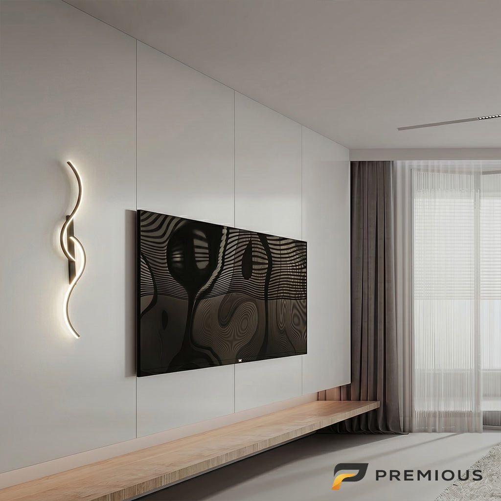 The Ripple | LED Wireless Wall Sconce
