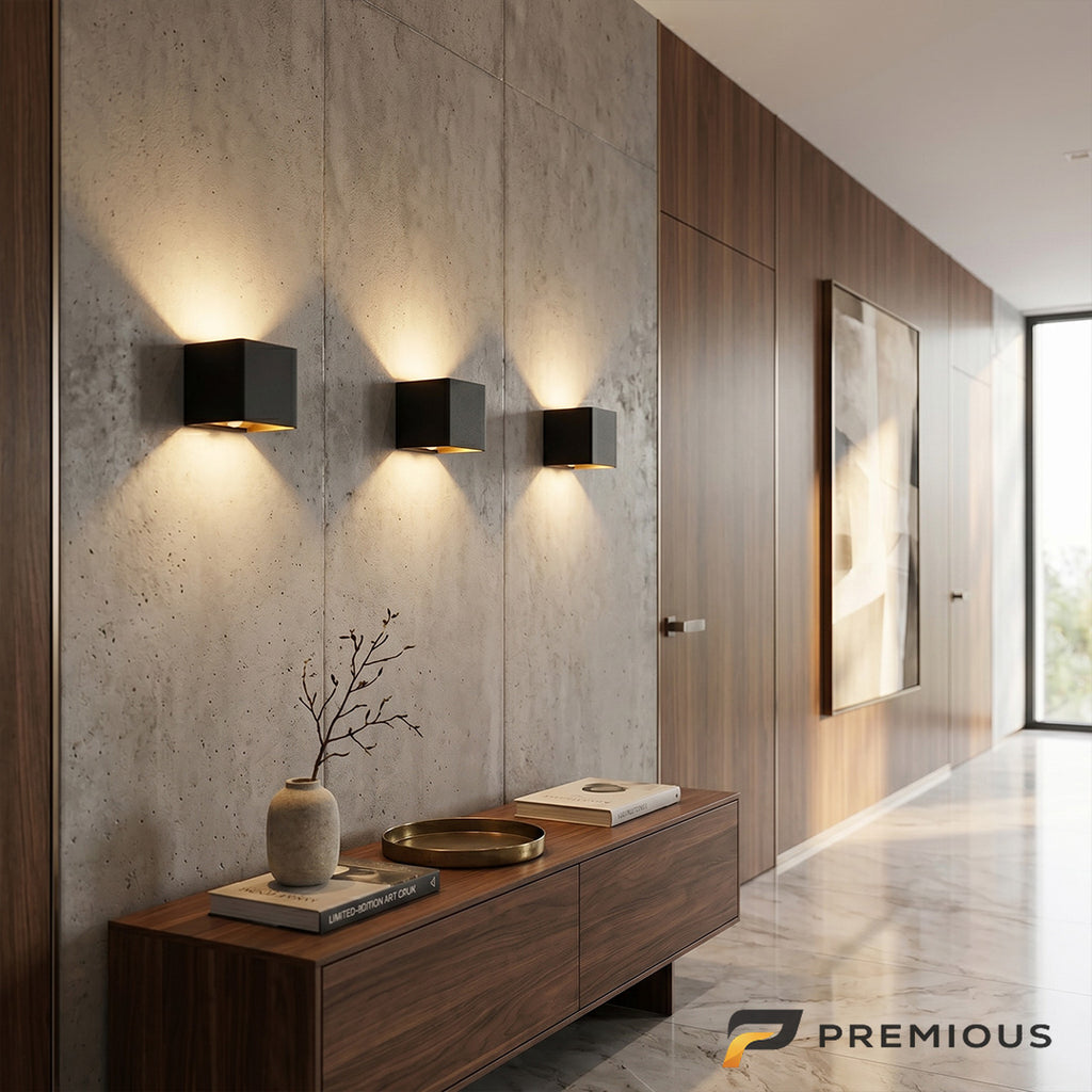 The Rubick | Wireless LED Wall Sconce