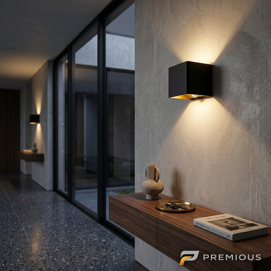 The Rubick | Wireless LED Wall Sconce