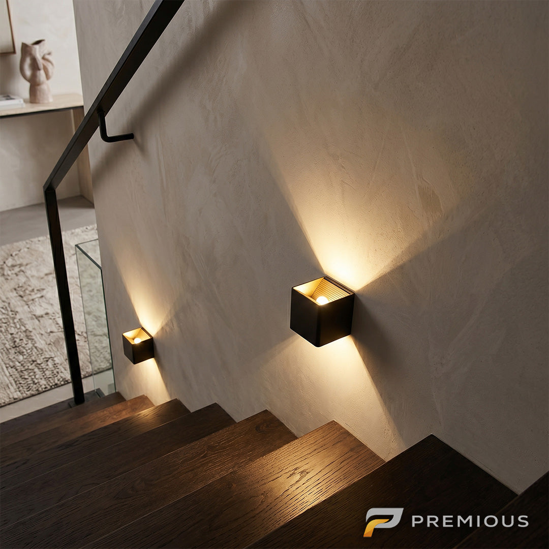 The Rubick | Wireless LED Wall Sconce