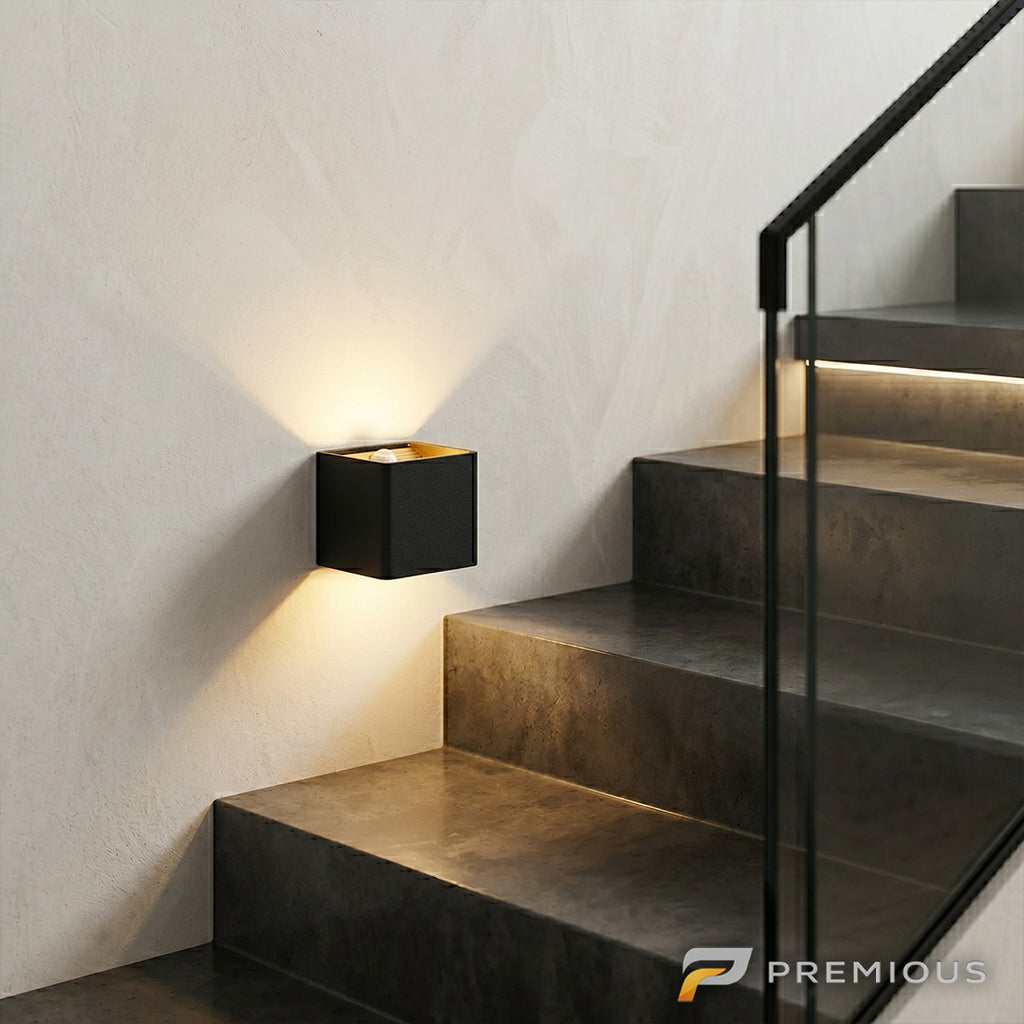 The Rubick | Wireless LED Wall Sconce