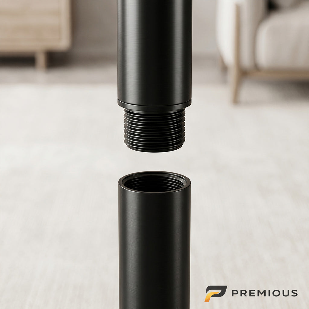The Sentinel | Gooseneck LED Floor Lamp